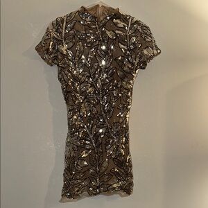 Sequin Embellished Dress